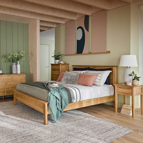 Wooden beds