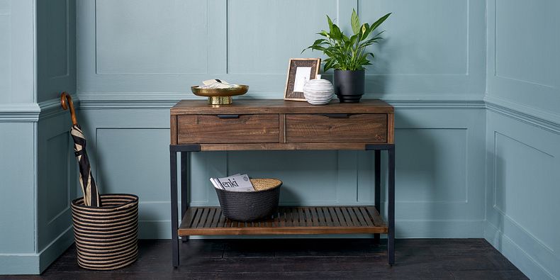 Console Tables with Drawers