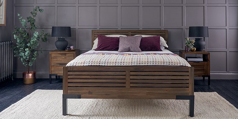 Beds Wooden Oak Bed Frames Oak Furnitureland