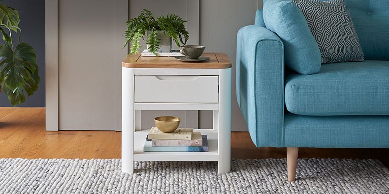 Side Tables with Drawers