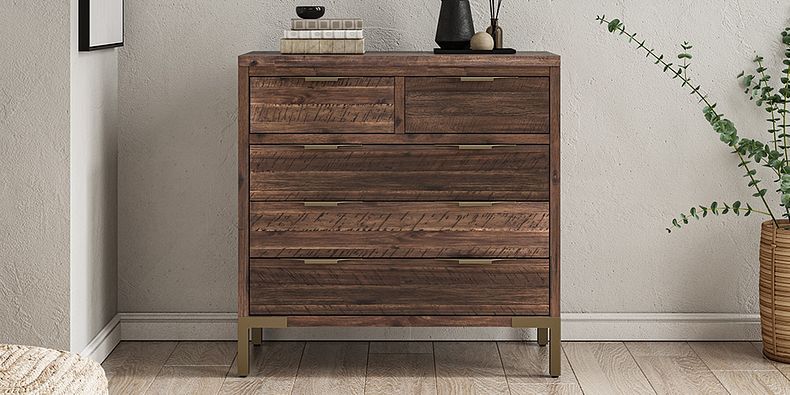 Chest of Drawers, Oak Chest of Drawers