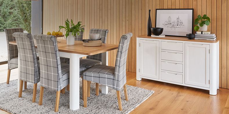 Mango and Painted Sideboards