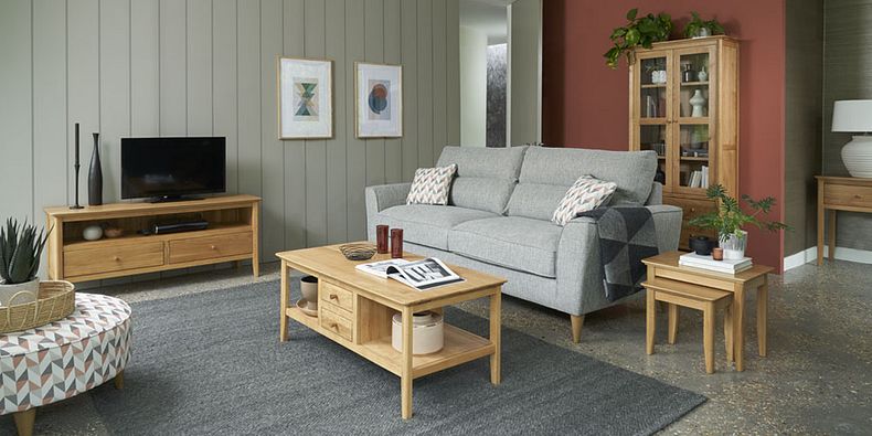 Minimalist Furniture Oslo Natural Solid Oak Oak Furnitureland