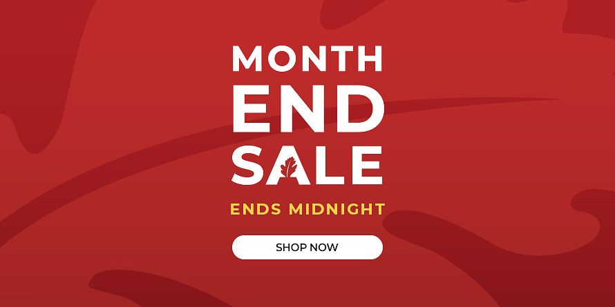 Month End Sale (Ends Midnight)