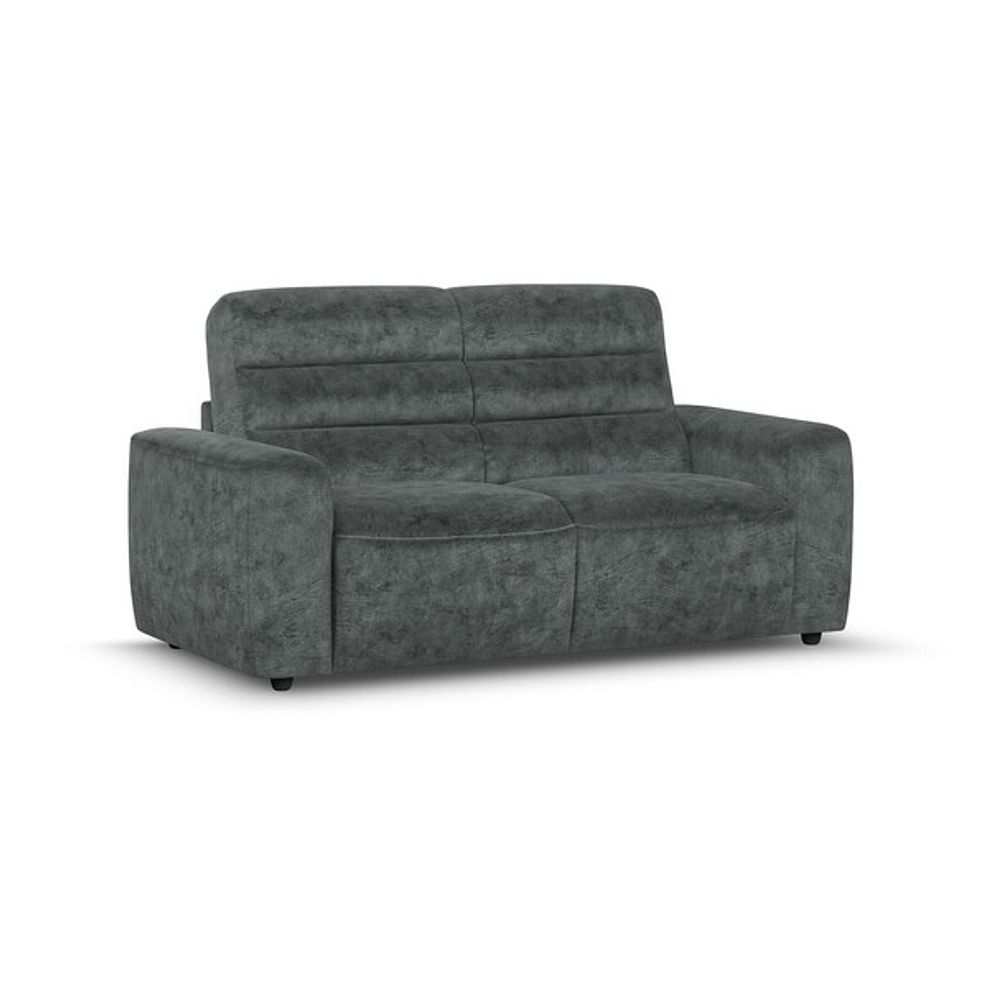 Cohen 3 Seater Sofa Bed in Dapple Grey Fabric 2