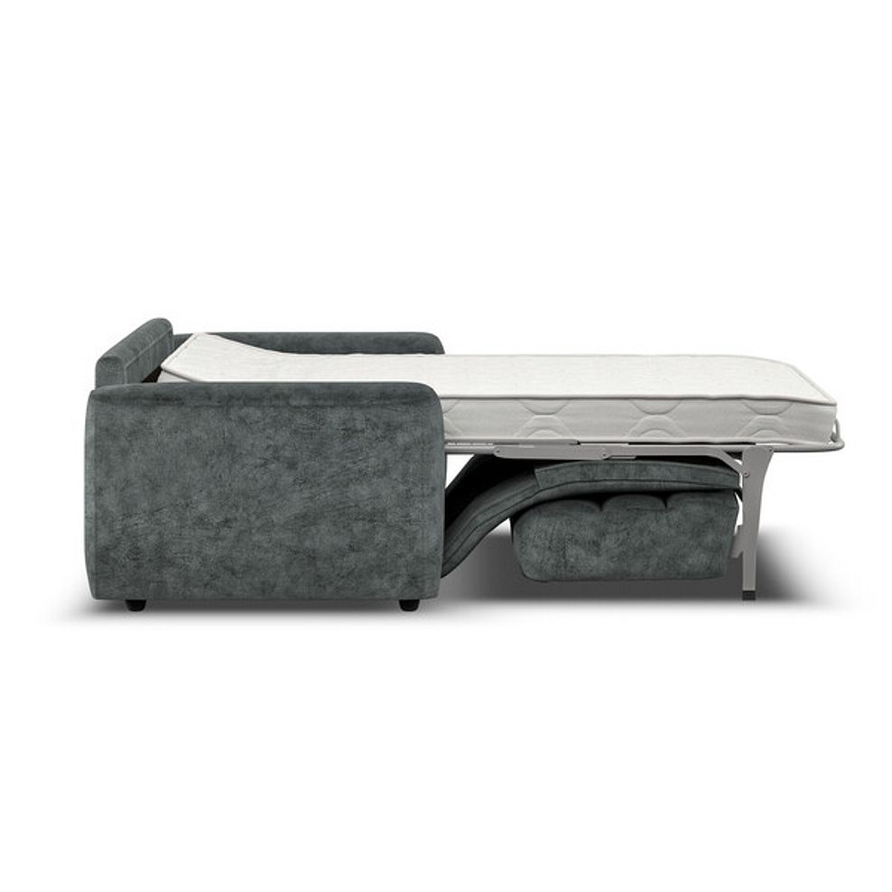 Cohen 3 Seater Sofa Bed in Dapple Grey Fabric 6