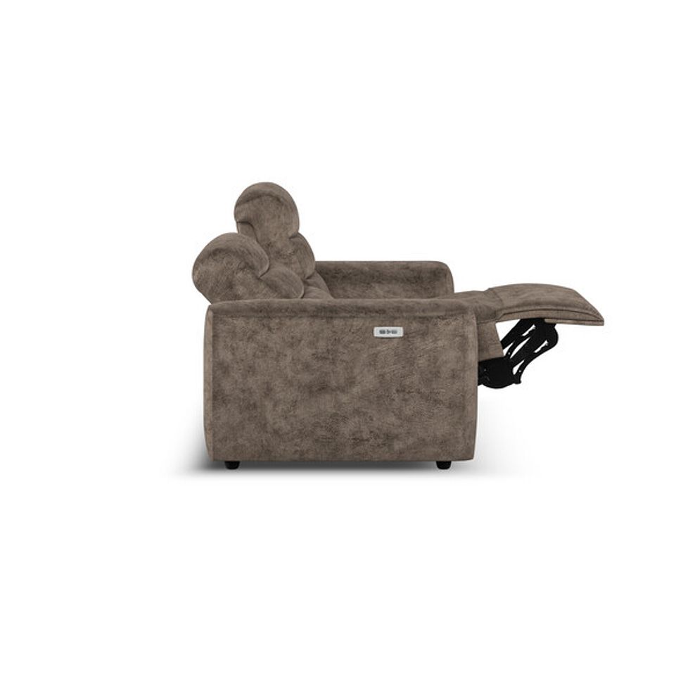 Cohen Group 8 Electric Recliner in  Dapple Chocolate Fabric 8