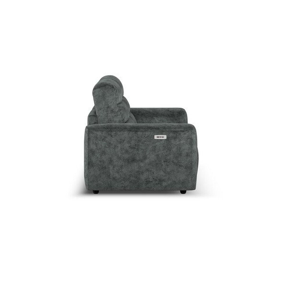 Cohen Group 8 Electric Recliner in Dapple Grey Fabric 7