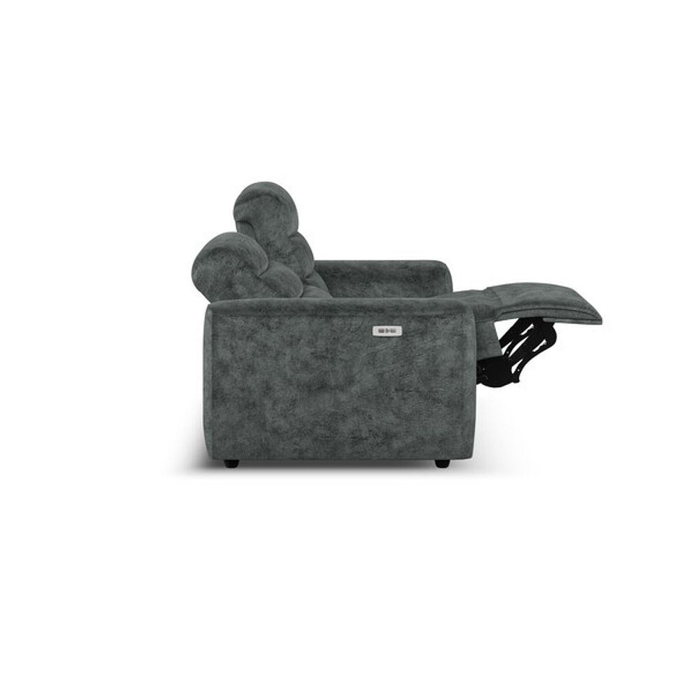 Cohen Group 8 Electric Recliner in Dapple Grey Fabric 8