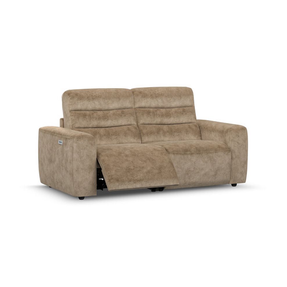 Cohen Group 8 Electric Recliner in Dapple Taupe Fabric 2