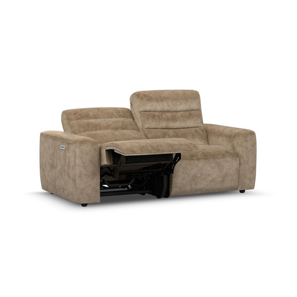 Cohen Group 8 Electric Recliner in Dapple Taupe Fabric 3