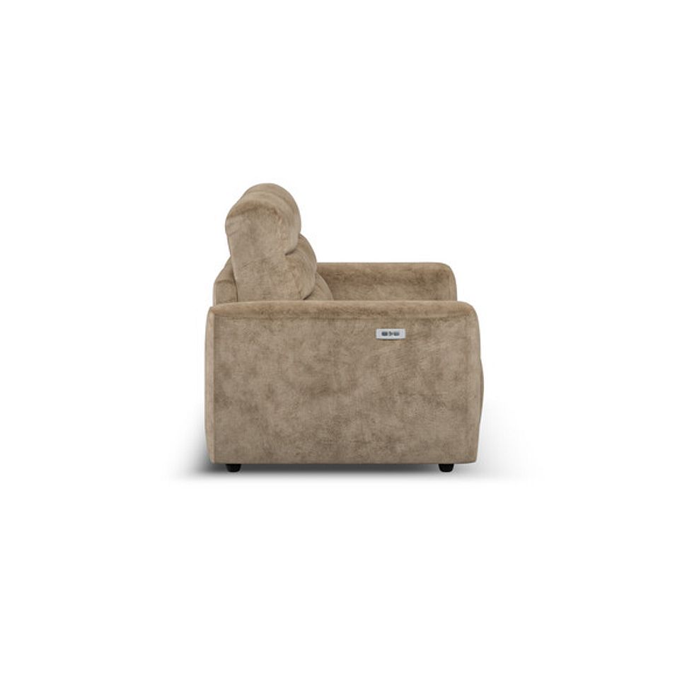 Cohen Group 8 Electric Recliner in Dapple Taupe Fabric 7