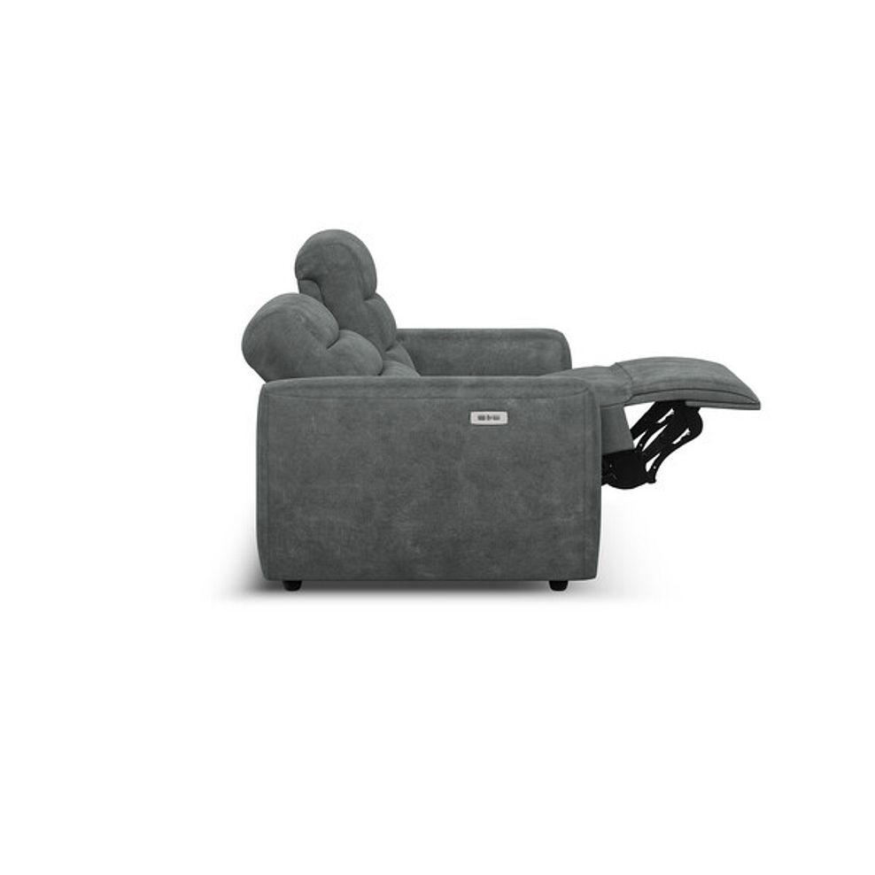 Cohen Group 8 Electric Recliner in Miller Grey Fabric 8