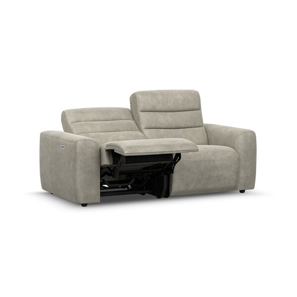 Cohen Group 8 Electric Recliner in Miller Taupe Fabric 3
