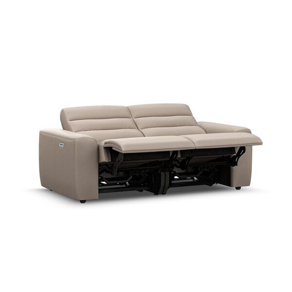 Cohen Group 8 Electric Recliner in Virgo Buff Leather 4
