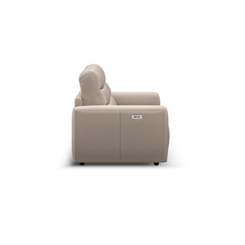 Cohen Group 8 Electric Recliner in Virgo Buff Leather 7
