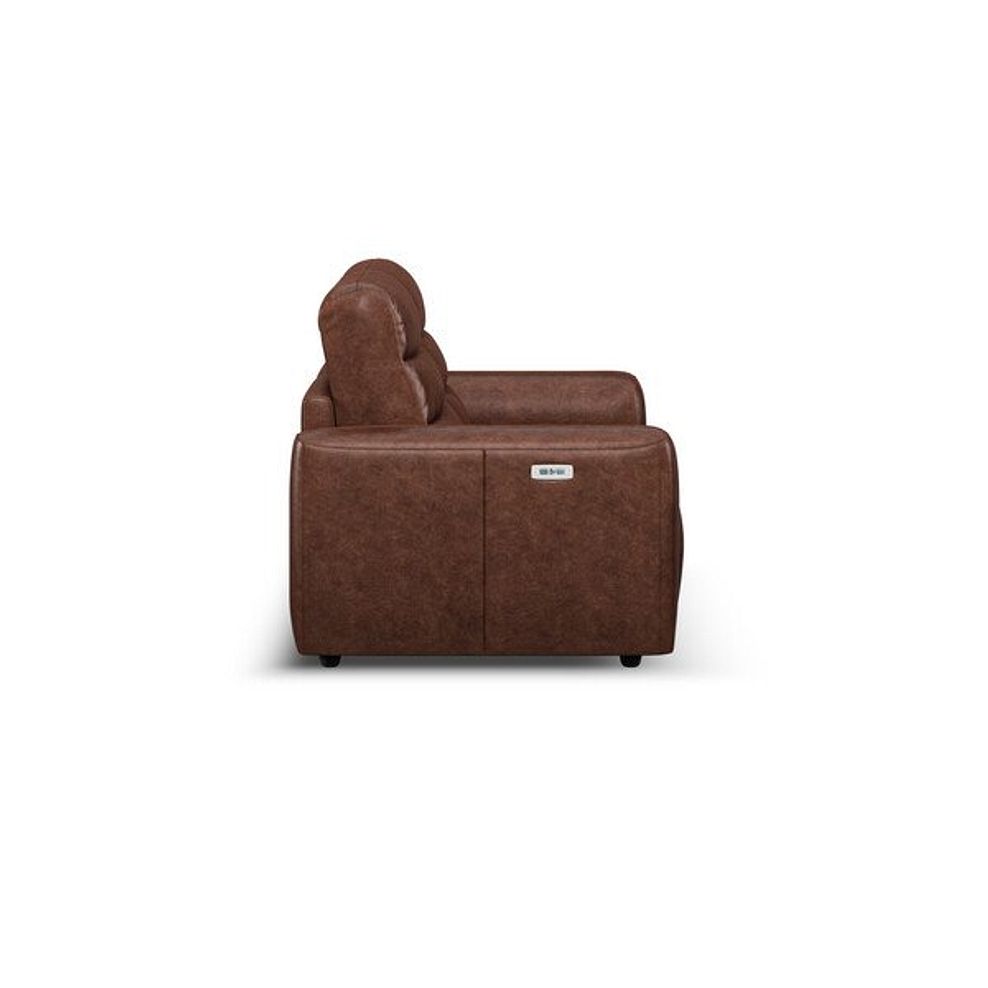 Cohen Group 8 Electric Recliner in Virgo Chestnut Leather 7