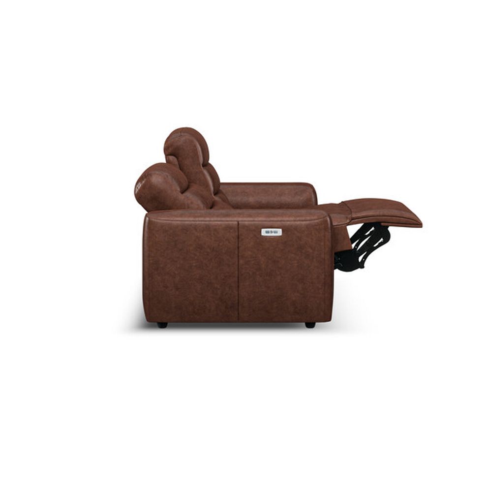 Cohen Group 8 Electric Recliner in Virgo Chestnut Leather 8