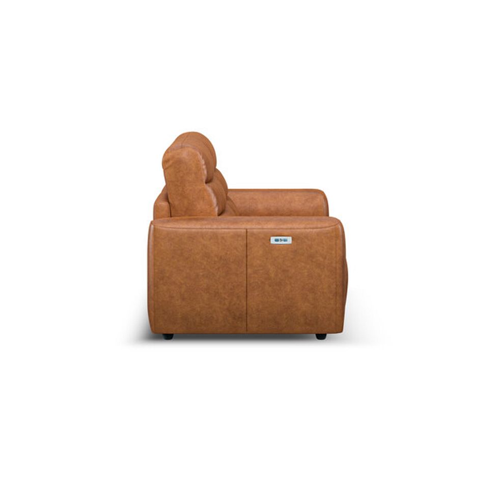 Cohen Group 8 Electric Recliner in Virgo Cognac Leather 7