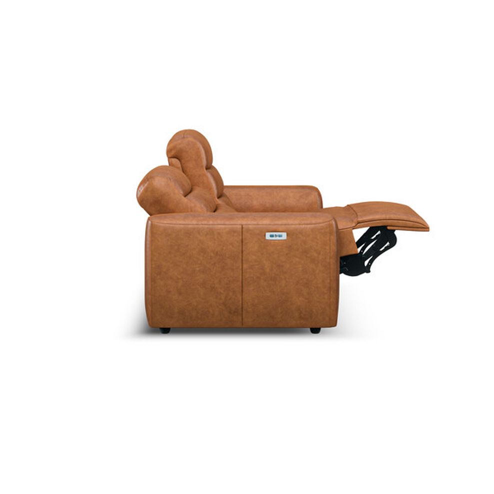 Cohen Group 8 Electric Recliner in Virgo Cognac Leather 8