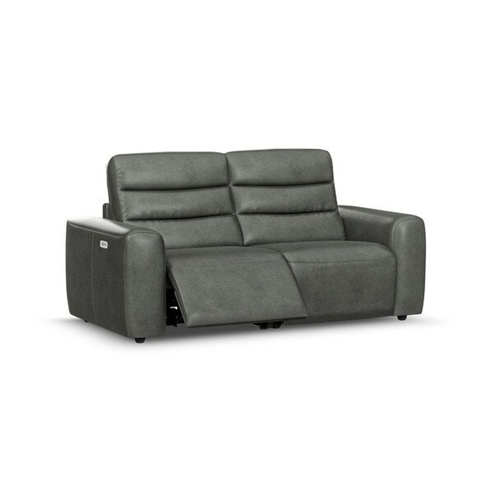 Cohen Group 8 Electric Recliner in Virgo Lead Leather 2
