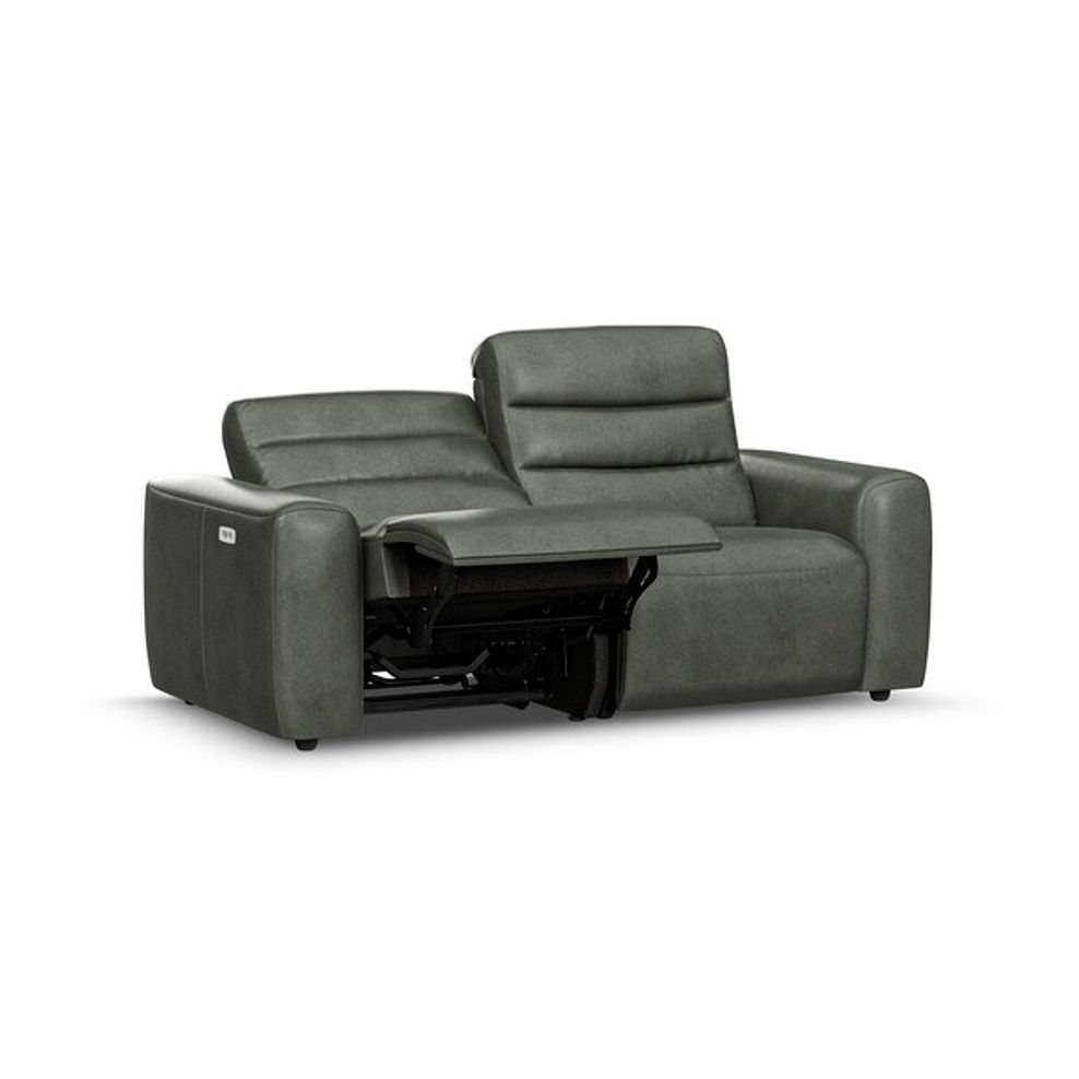Cohen Group 8 Electric Recliner in Virgo Lead Leather 3