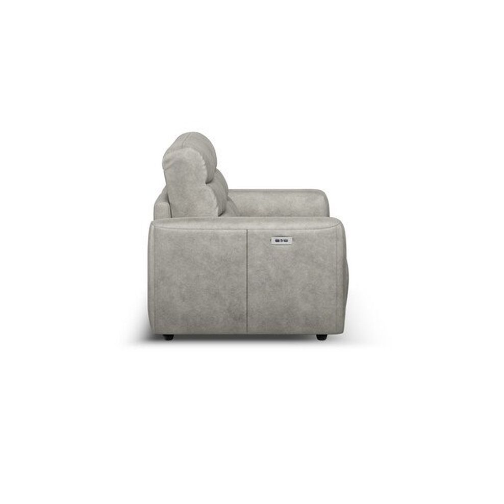 Cohen Group 8 Electric Recliner in Virgo Platinum Leather 7