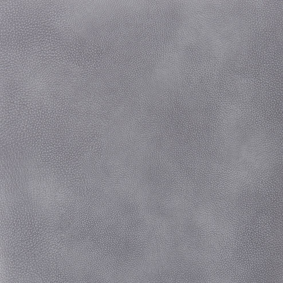 110cm Bench Pad - Dappled Silver Fabric 6