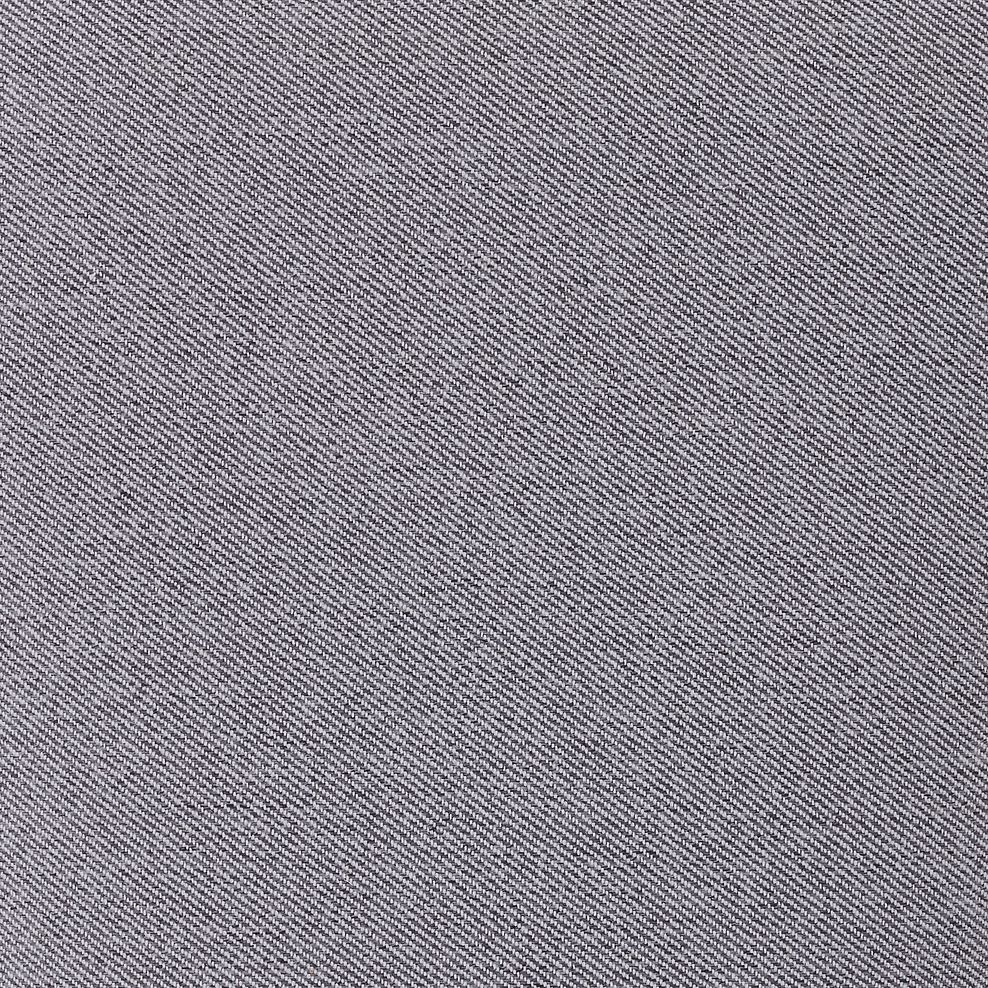 150cm Bench Pad - Hampton Silver Fabric 6