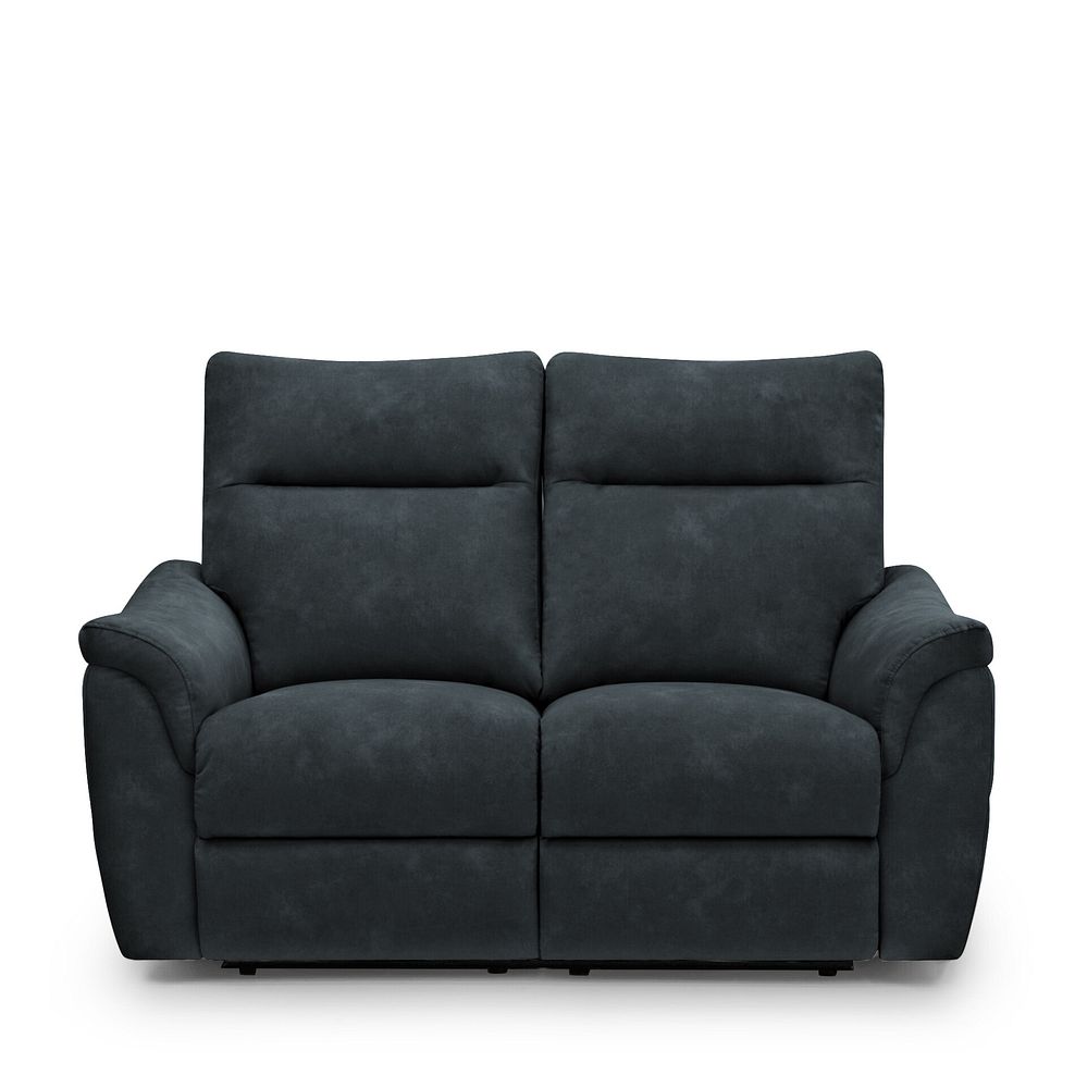 Aldo 2 Seater Recliner Sofa in Dexter Shadow Fabric Thumbnail 2