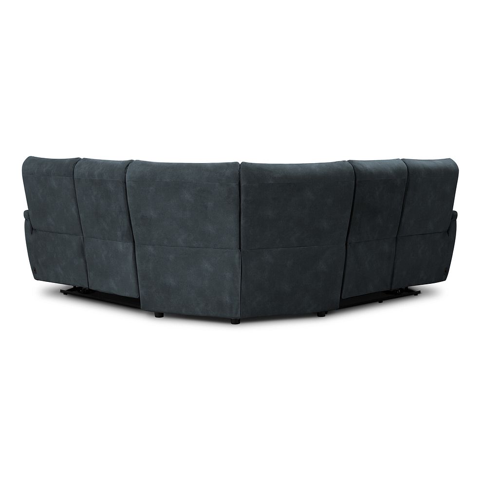 Aldo Large Corner Power Recliner Sofa in Dexter Shadow Fabric 5
