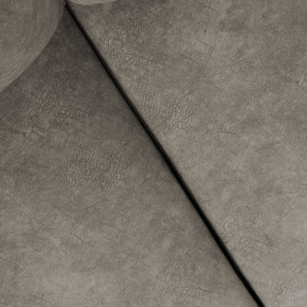 Aldo Large Corner Power Recliner Sofa in Marble Mink Fabric 9