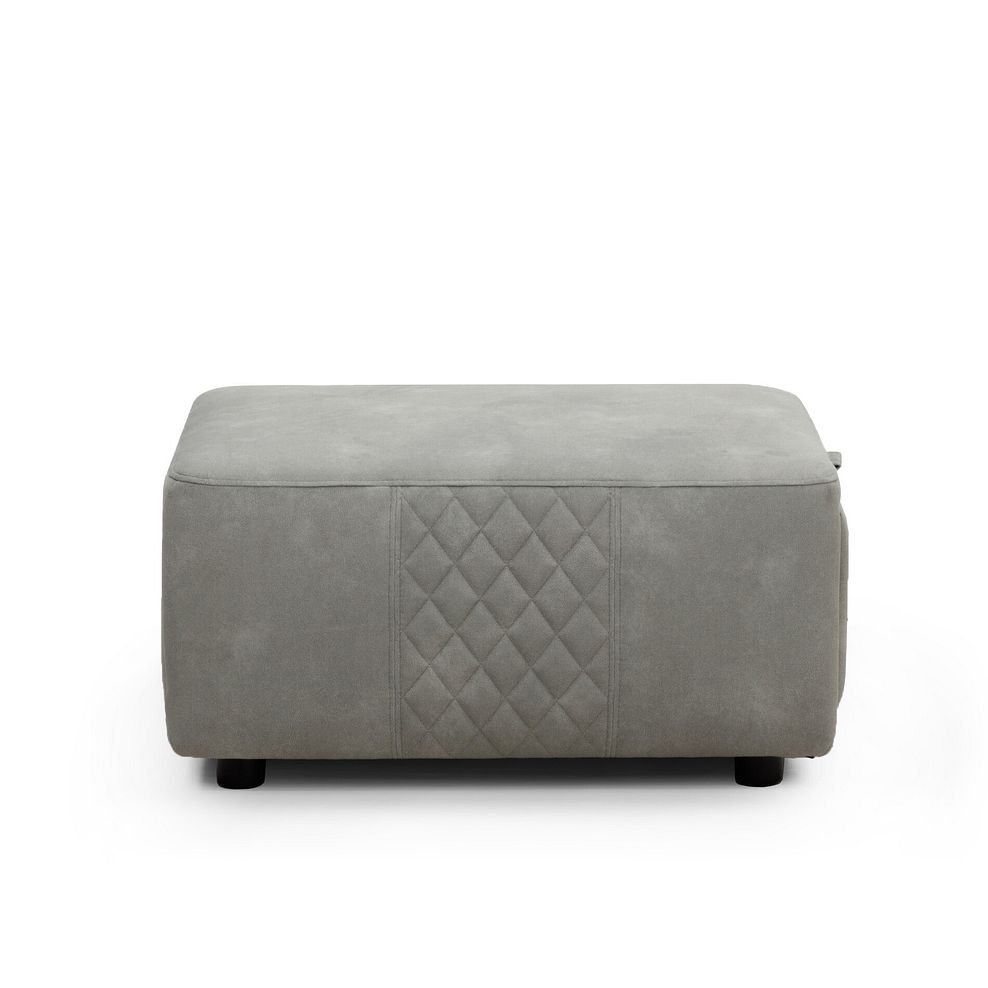 Aldo Storage Footstool in Dexter Stone Fabric Thumbnail 3