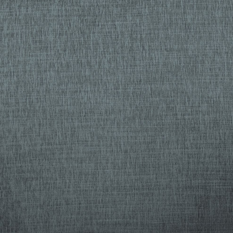 Amelie 2 Seater Sofa in Polar Grey Fabric with Grey Ash Feet 9