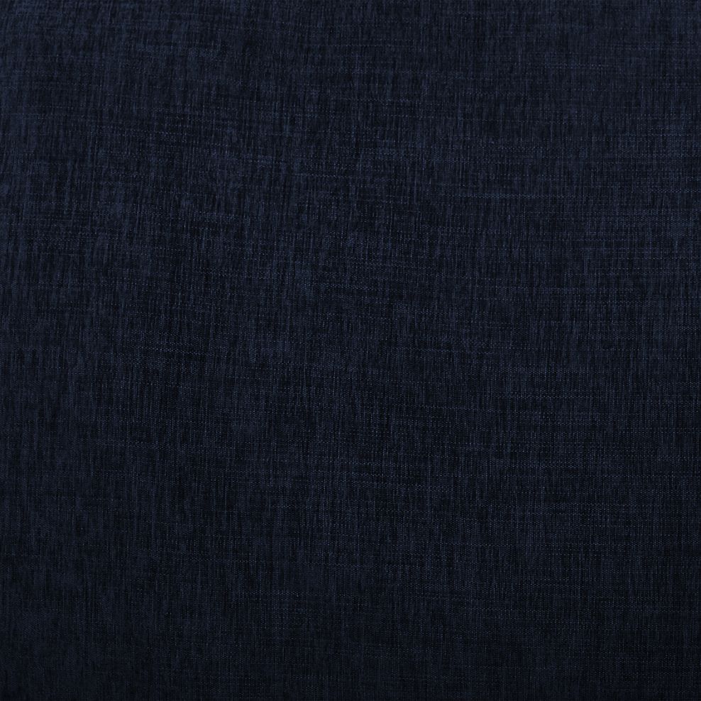 Amelie Loveseat in Polar Navy Fabric with Grey Ash Feet 9