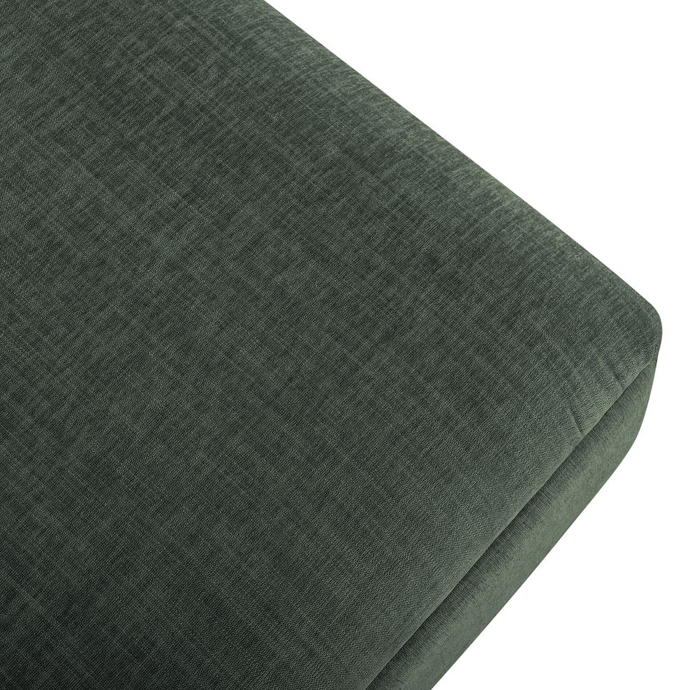 Amelie Storage Footstool in Polar Thyme Fabric with Grey Ash Feet 6