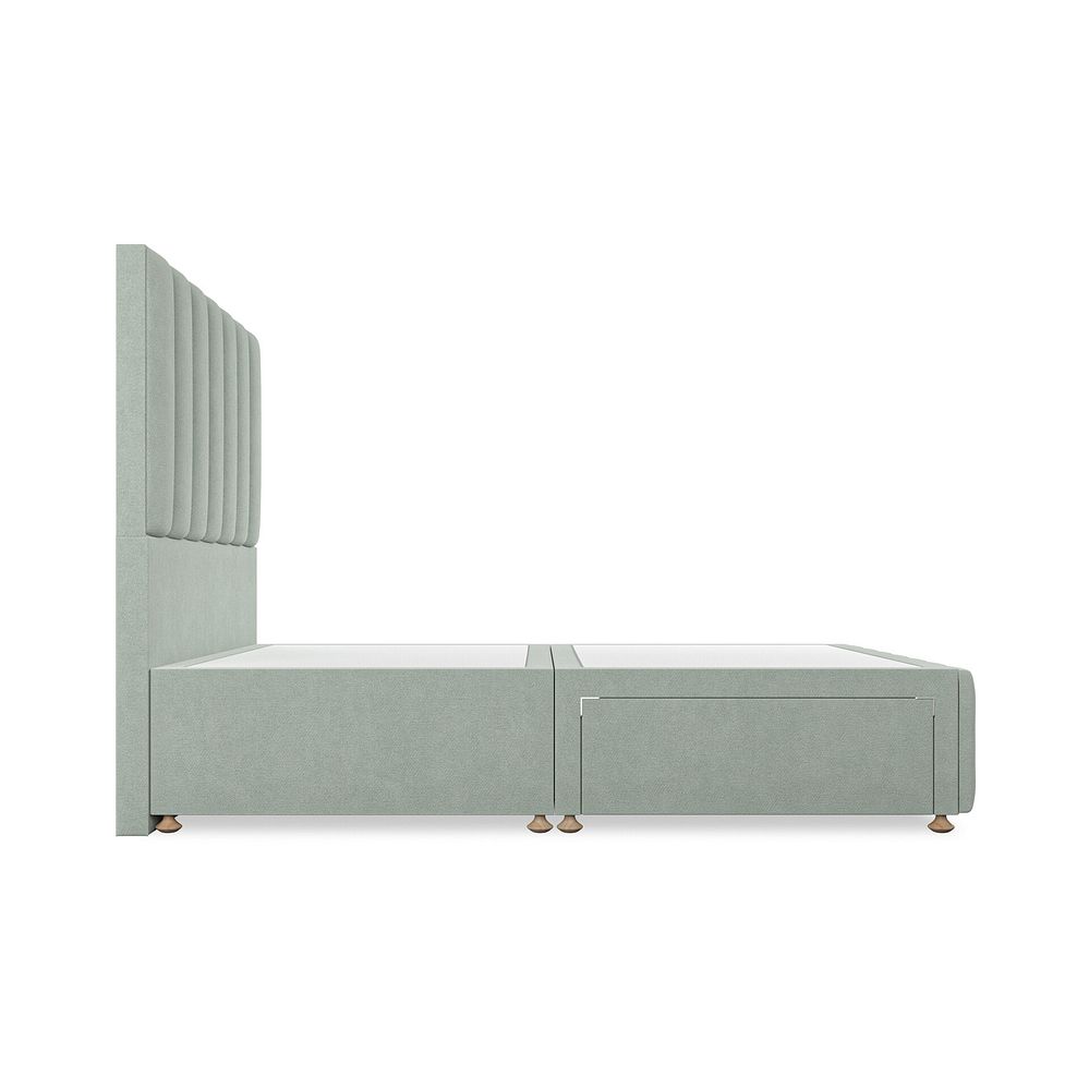 Amersham Double 2 Drawer Divan Bed in Venice Fabric - Duck Egg 4