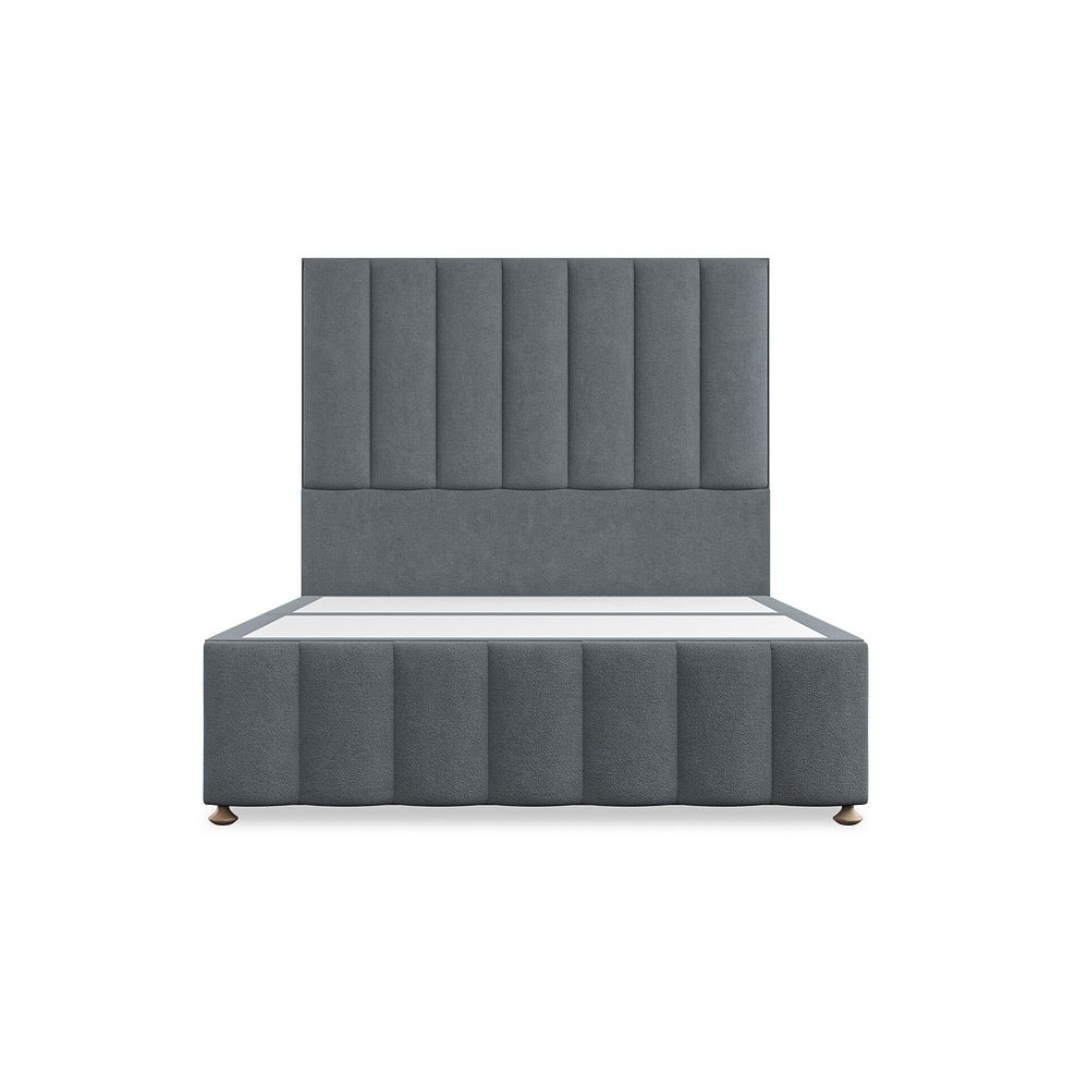 Amersham Double 2 Drawer Divan Bed in Venice Fabric - Graphite Thumbnail 3