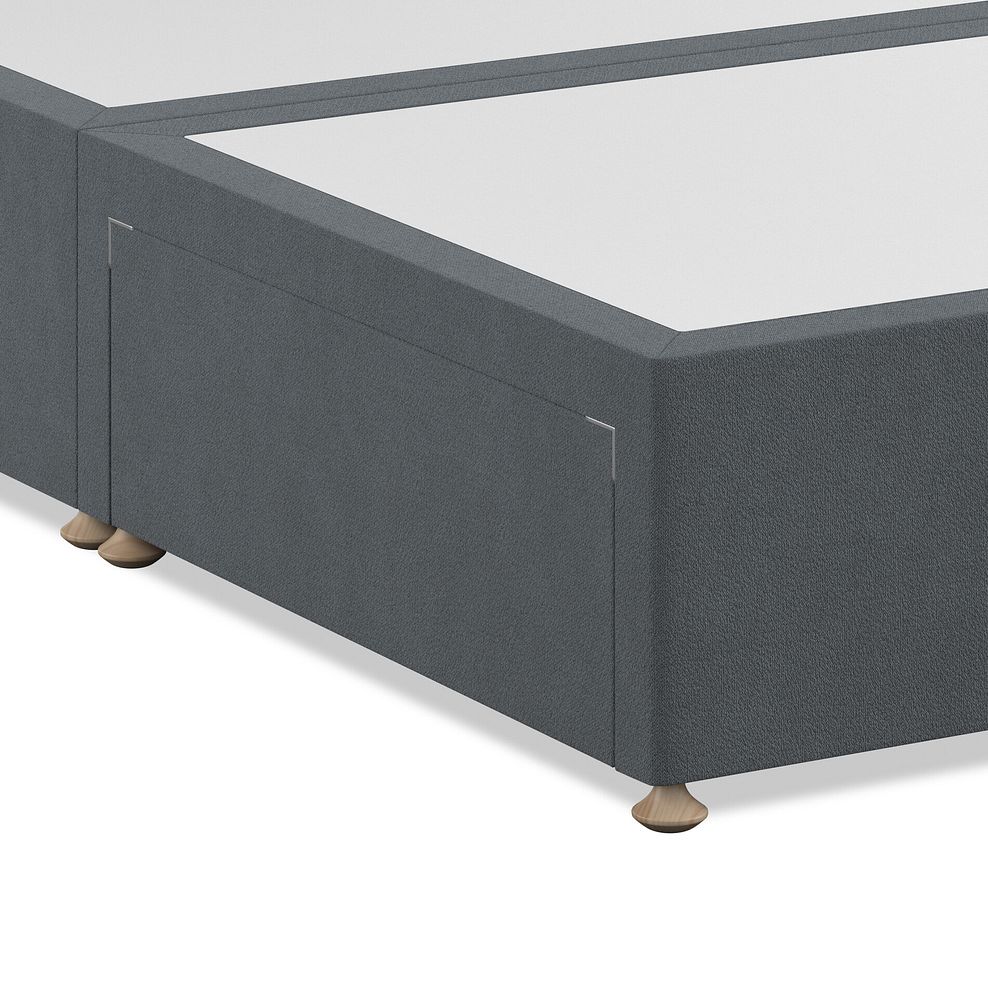Amersham Double 2 Drawer Divan Bed in Venice Fabric - Graphite 6