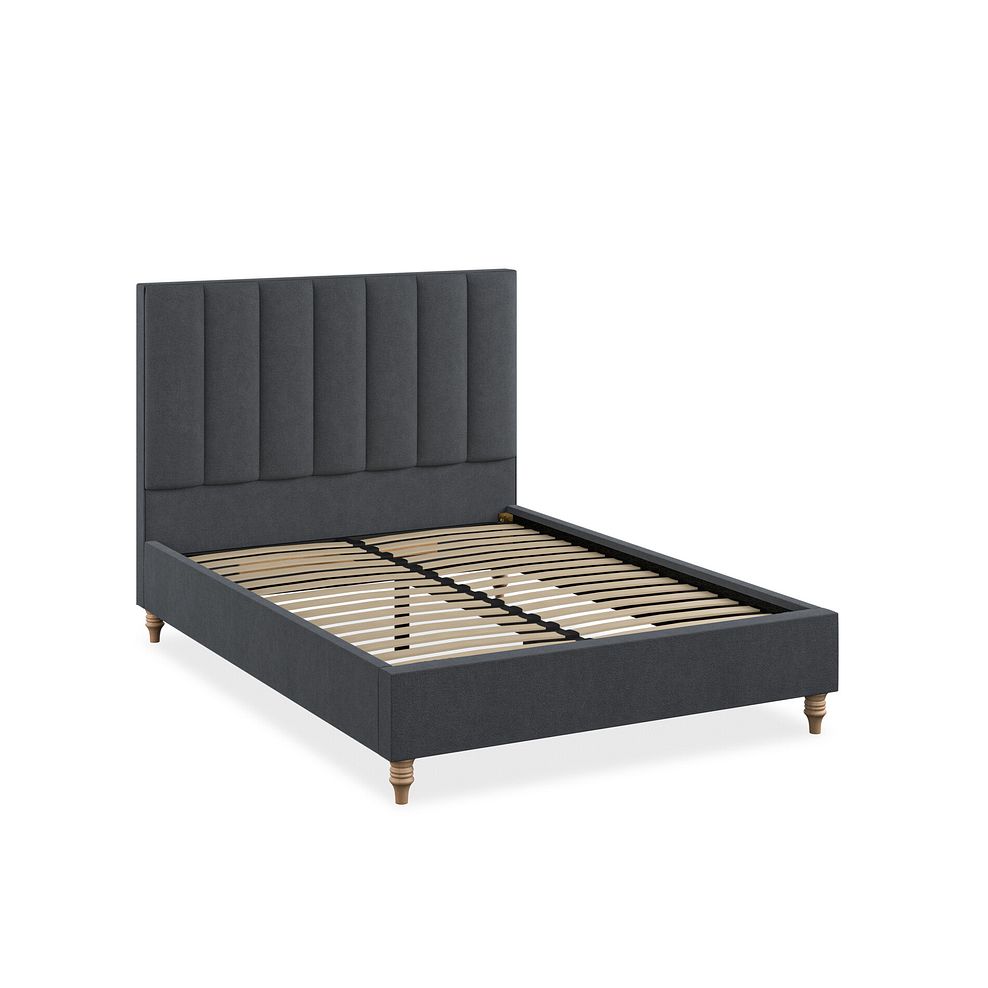 Amersham Double Bed in Venice Fabric - Anthracite Thumbnail 2