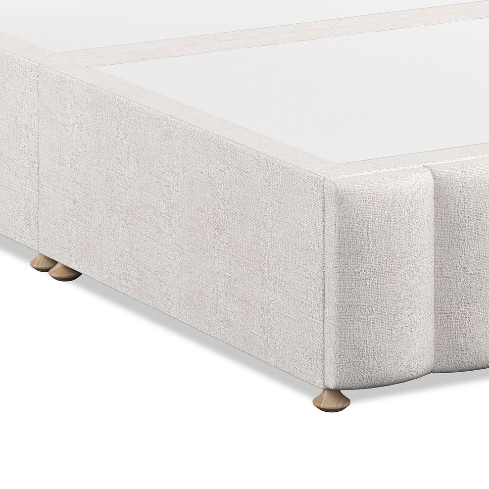 Amersham Double Divan Bed in Brooklyn Fabric - Lace White 6