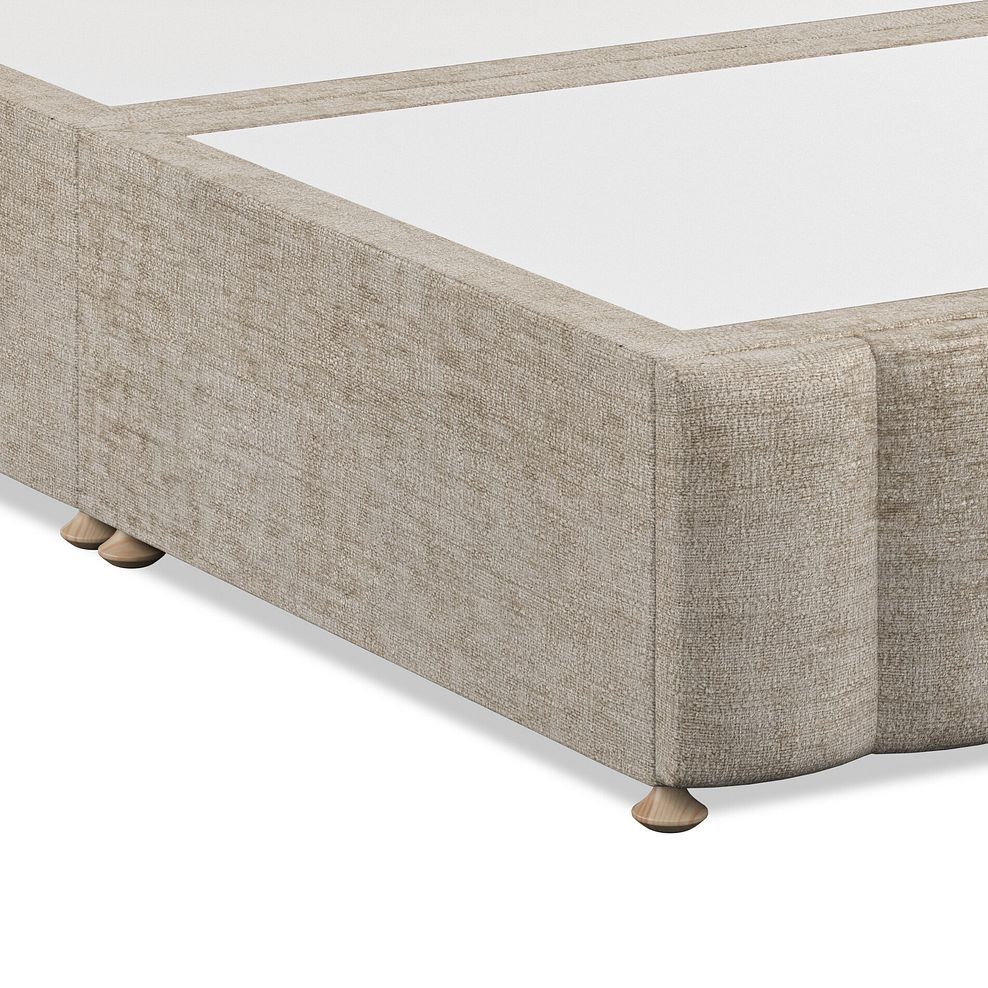 Amersham Double Divan Bed in Brooklyn Fabric - Quill Grey 6