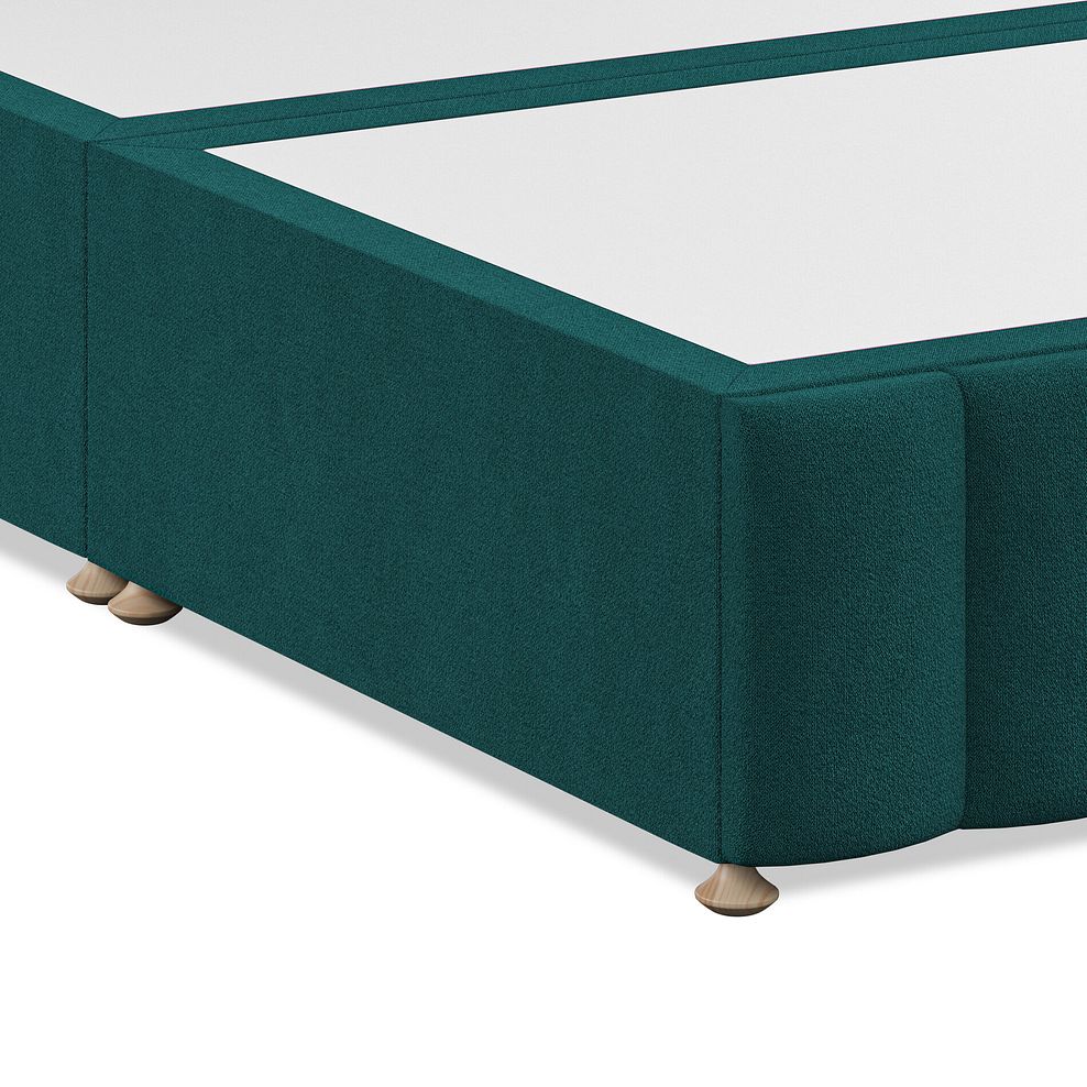 Amersham Double Divan Bed in Venice Fabric - Teal 6