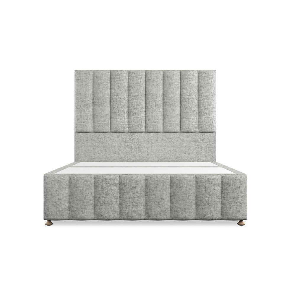 Amersham King-Size 2 Drawer Divan Bed in Brooklyn Fabric - Fallow Grey 3