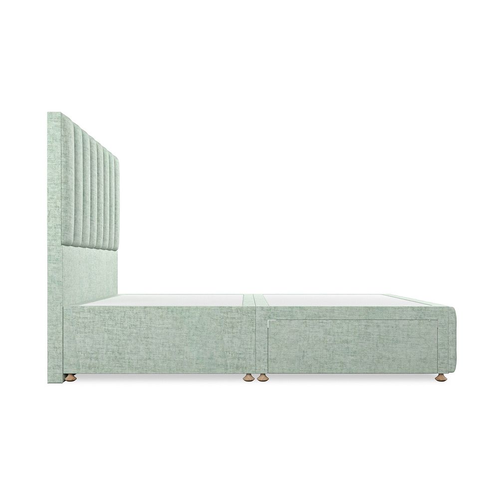 Amersham King-Size 2 Drawer Divan Bed in Brooklyn Fabric - Glacier 4