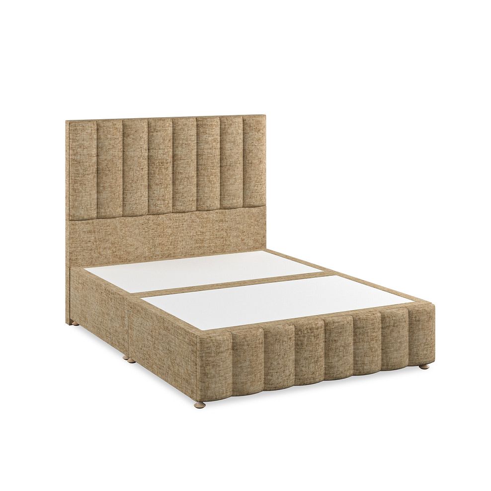 Amersham King-Size 2 Drawer Divan Bed in Brooklyn Fabric - Saturn Mink 2