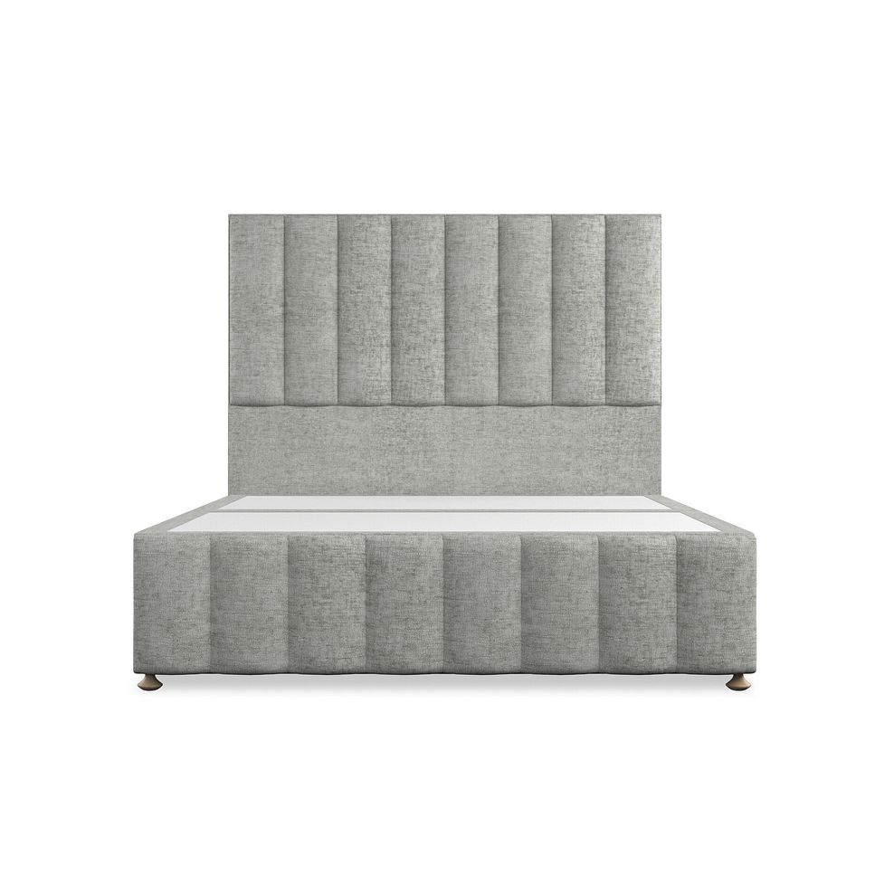 Amersham King-Size 4 Drawer Divan Bed in Brooklyn Fabric - Fallow Grey 3