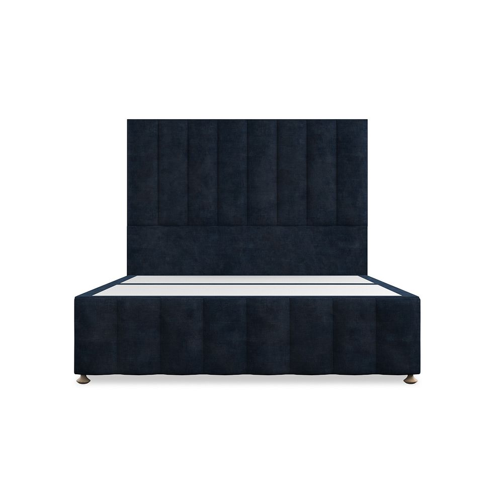 Amersham King-Size 4 Drawer Divan Bed in Heritage Velvet - Royal Blue 3