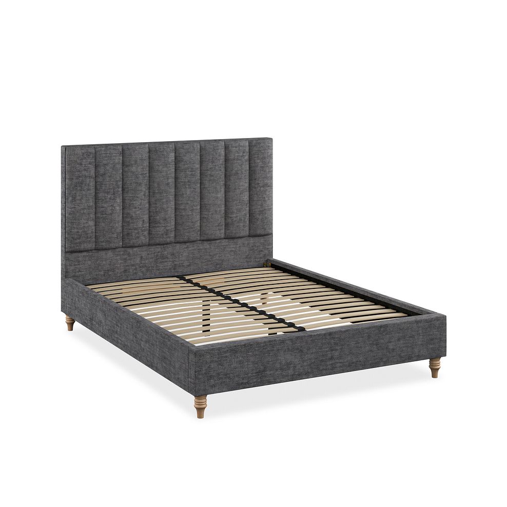Amersham King-Size Bed in Brooklyn Fabric - Asteroid Grey Thumbnail 2