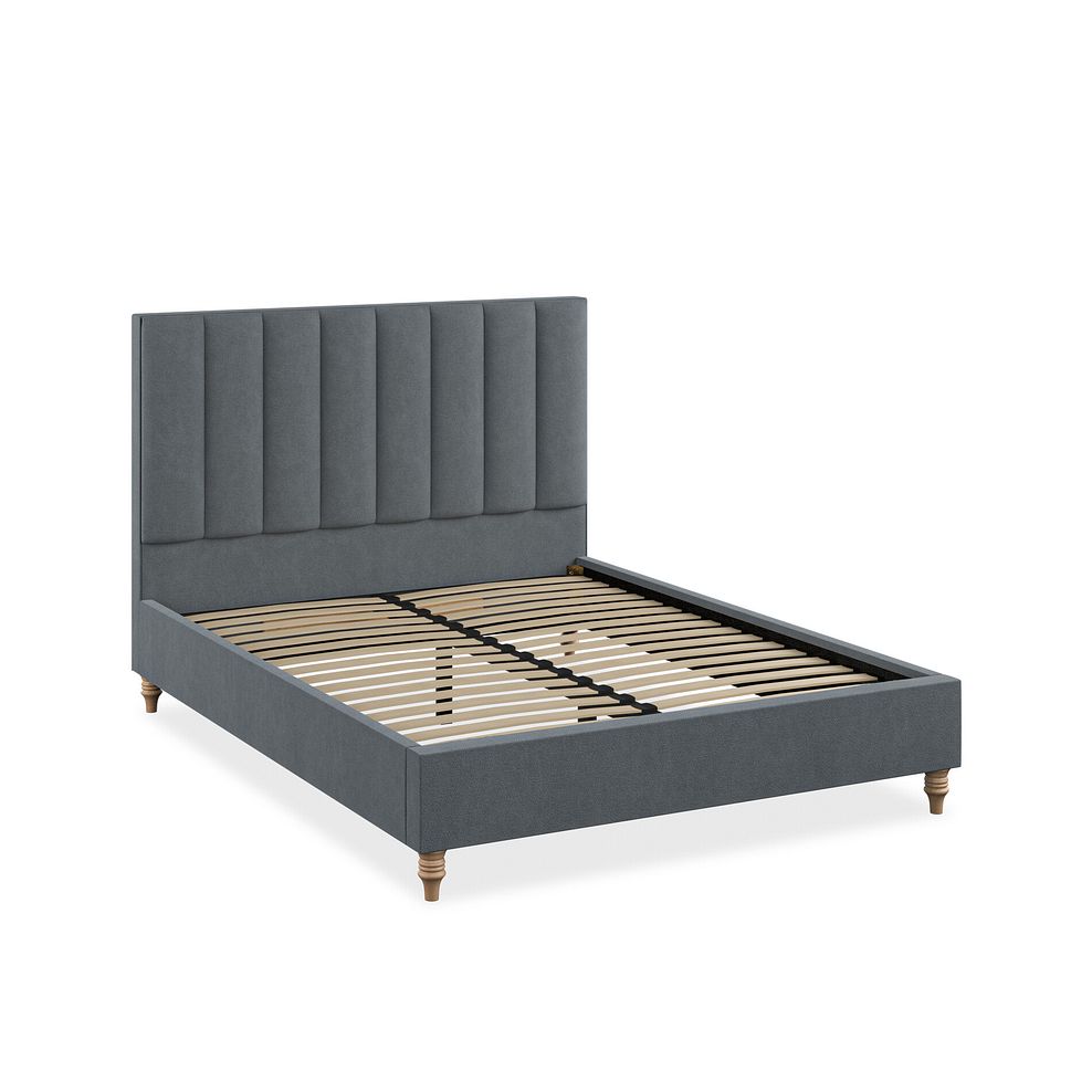 Amersham King-Size Bed in Venice Fabric - Graphite Thumbnail 2